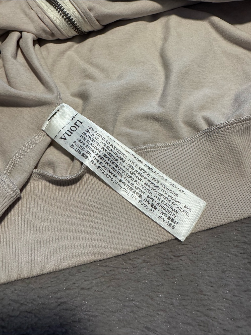 Vuori Halo Modern Full Zip Hoodie - Picture 7 of 8